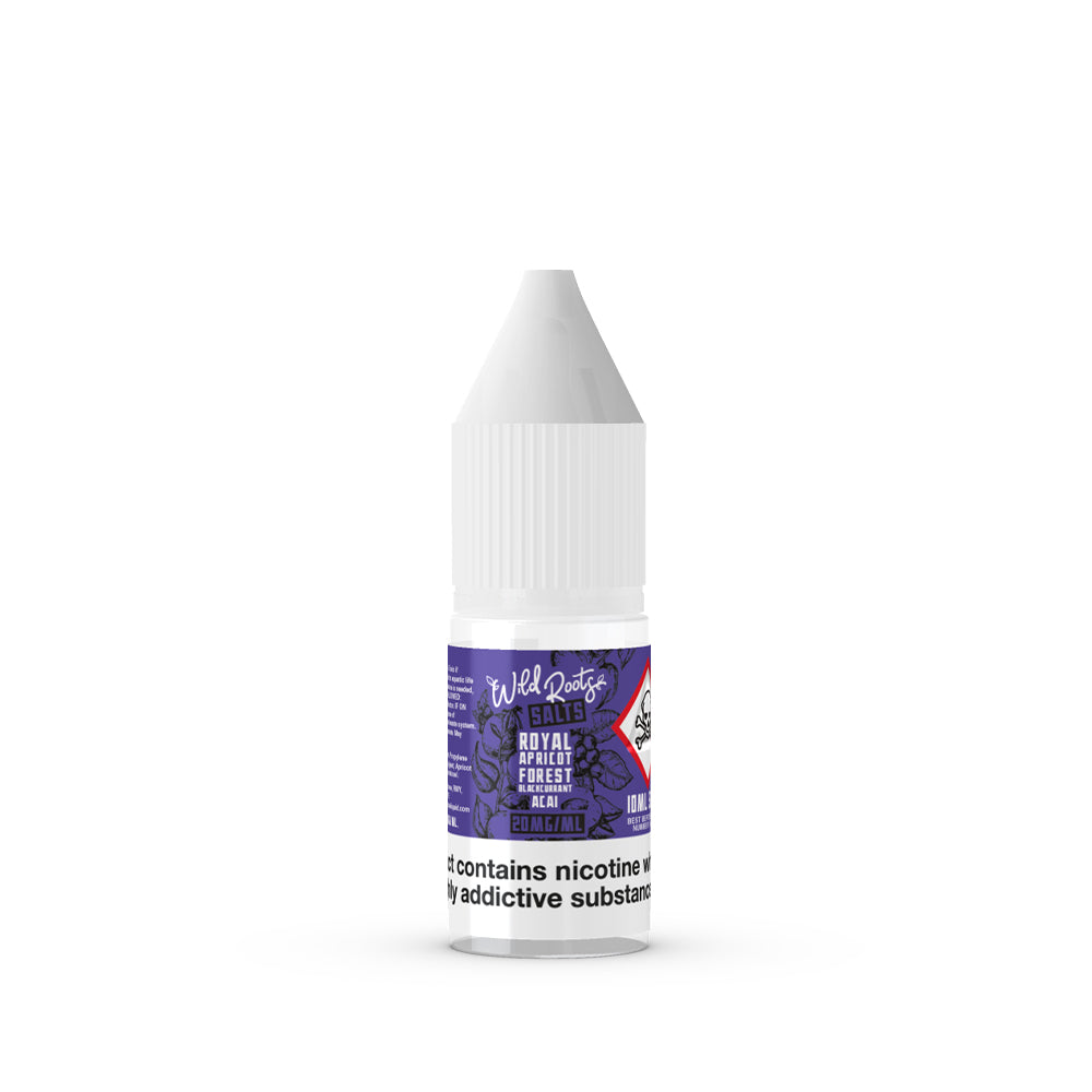 Wild Roots Royal Apricot, Forest Blackcurrant & Acai Nic Salt E-Liquid 20mg