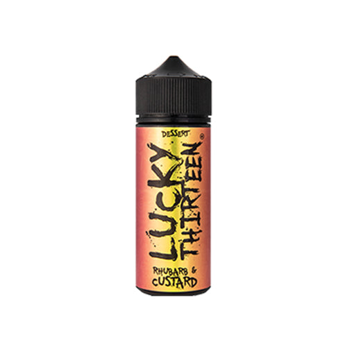 Lucky Thirteen Dessert Rhubarb & Custard 100ml Shortfill E-Liquid