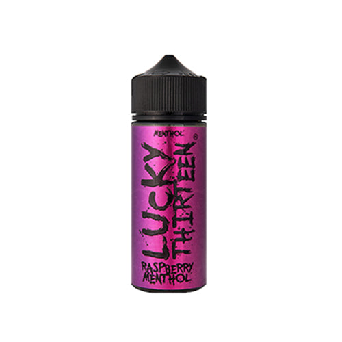 Lucky Thirteen Menthols Raspberry Menthol 100ml Shortfill E-Liquid