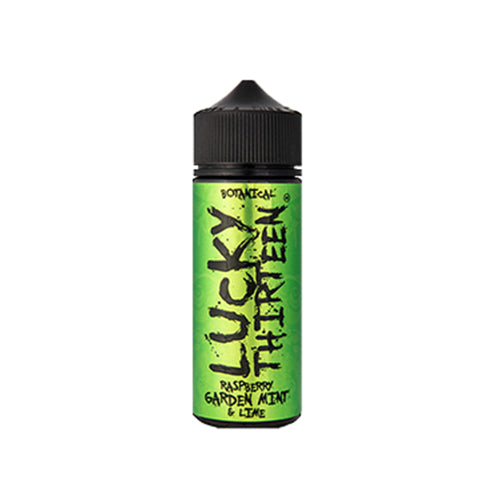 Lucky Thirteen Botanicals Raspberry, Garden Mint & Lime 100ml Shortfill E-Liquid