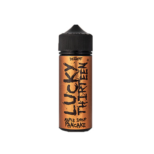 Lucky Thirteen Dessert Maple syrup Pancake 100ml Shortfill E-Liquid