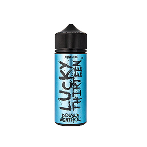 Lucky Thirteen Menthols Double Menthol 100ml Shortfill E-Liquid