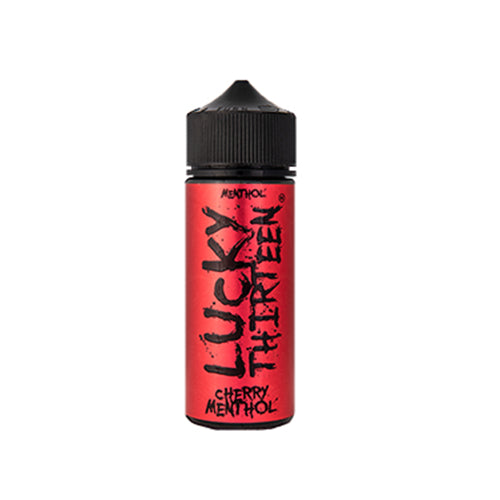 Lucky Thirteen Menthols Cherry Menthol 100ml Shortfill E-Liquid