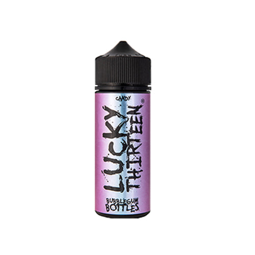 Lucky Thirteen Candy Bubblegum Bottles 100ml Shortfill E-Liquid