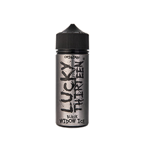 Lucky Thirteen Original Black Widow Ice 100ml Shortfill E-Liquid