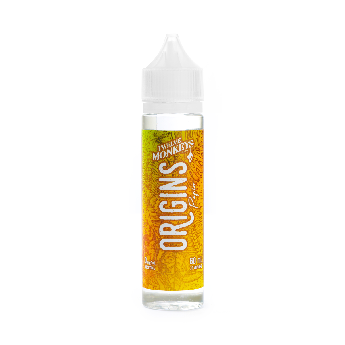 Twelve Monkeys Vapor Origins Papio E-Liquid Short Fill 50ml