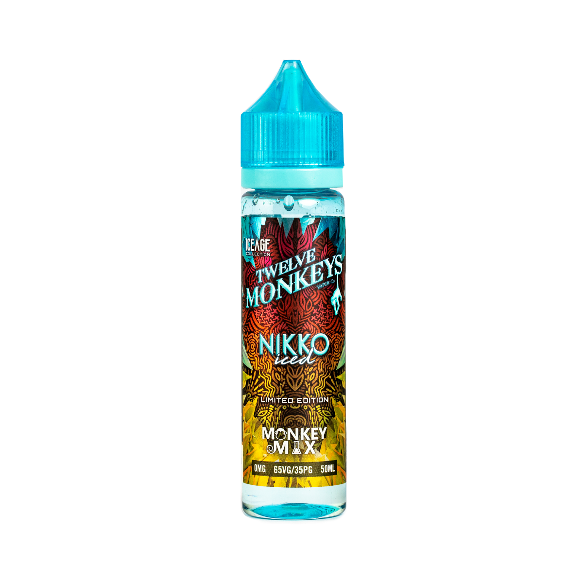 Twelve Monkeys Vapor Nikko Iced E-Liquid Short Fill 50ml