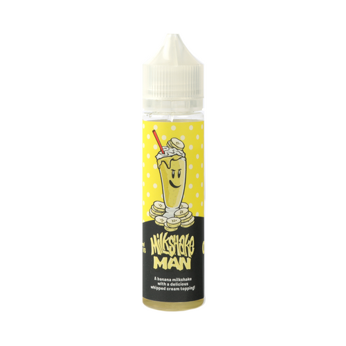 Milkshake Man Banana Milkshake E-Liquid Shortfill 50ml