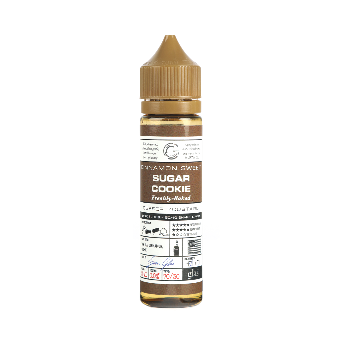 Sugar Cookie Short Fill E-Liquid 50ml