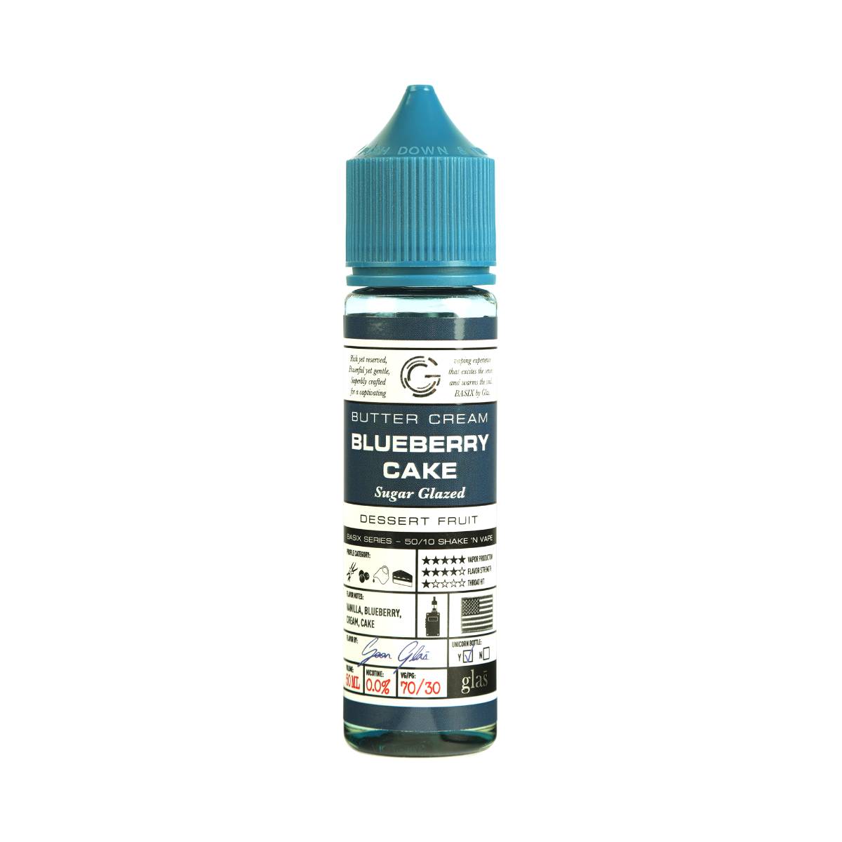 Blueberry Cake Short Fill E-Liquid 50ml