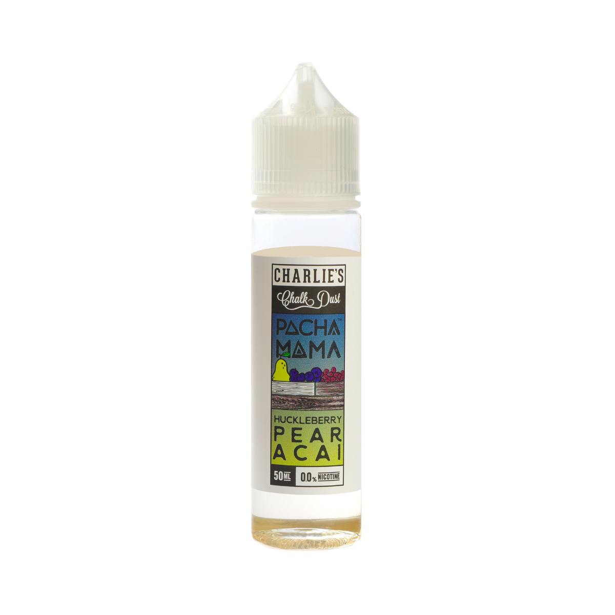 Pacha Mama Huckleberry, Pear & Acai E-Liquid Short Fill 50ml