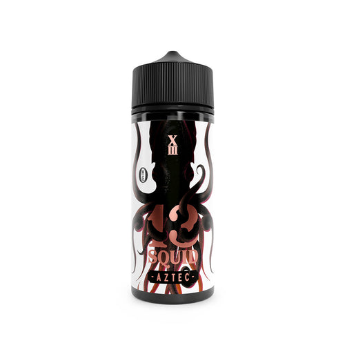 13 Squid Aztec Mexican Vanilla Tobacco 100ml Shortfill E-Liquid