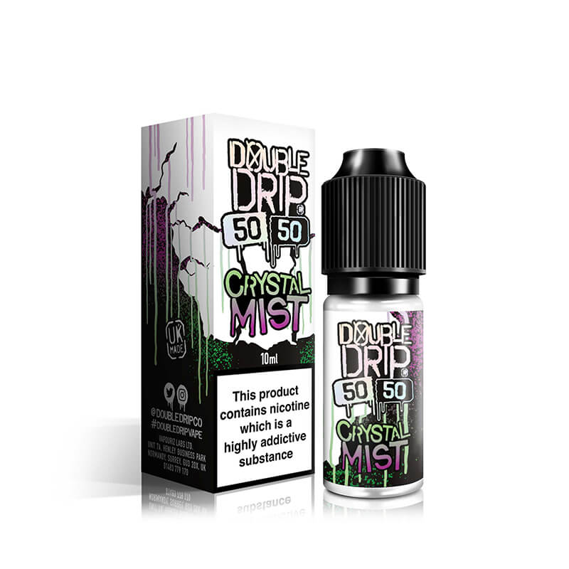 Double Drip Crystal Mist 50/50 E-Liquid