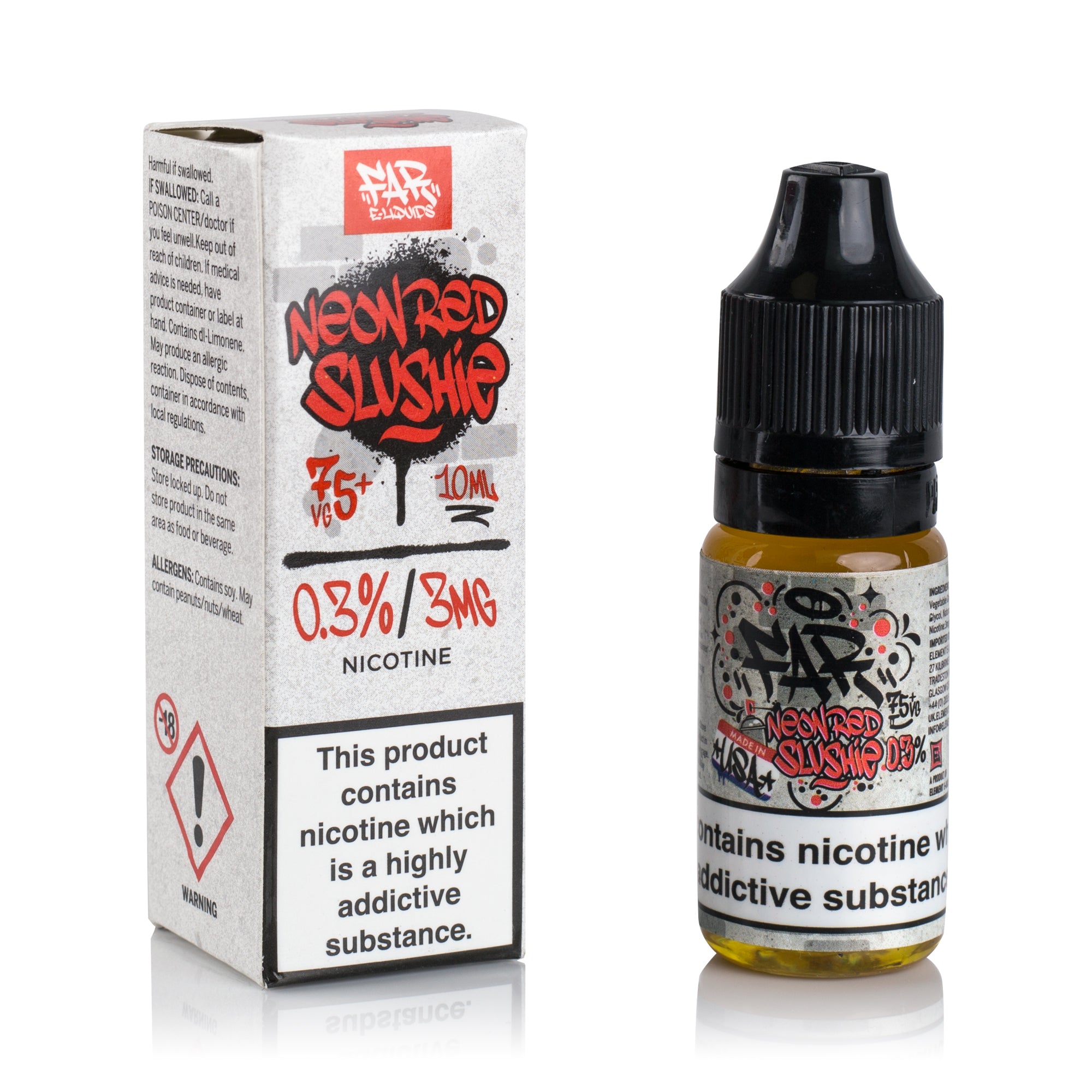 FAR Neon Red Slushie E-Liquid 10ml