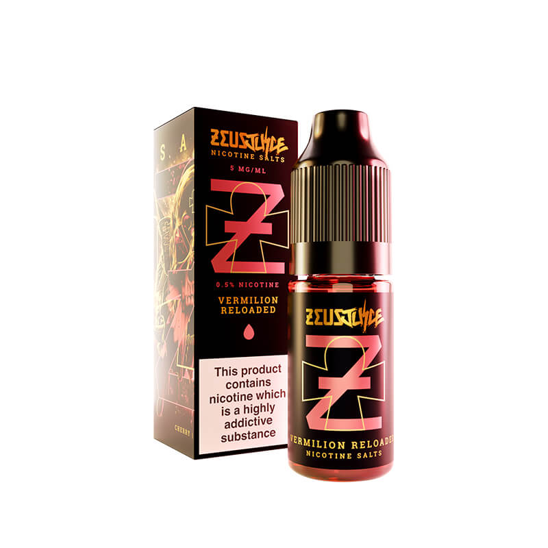 Zeus Juice Vermillion Reloaded 50/50 Nic Salt E-Liquid 10ml