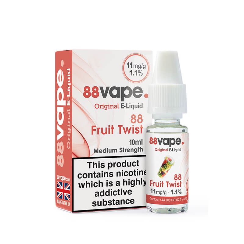 88Vape Original Fruit Twist 10ml E-Liquid