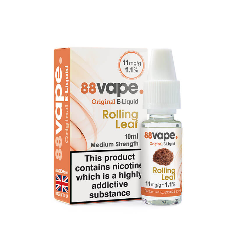 88Vape Original Rolling Leaf 10ml E-Liquid