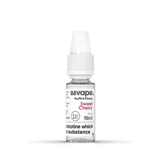 88Vape Any Tank Sweet Cherry 10ml E-Liquid- 3mg