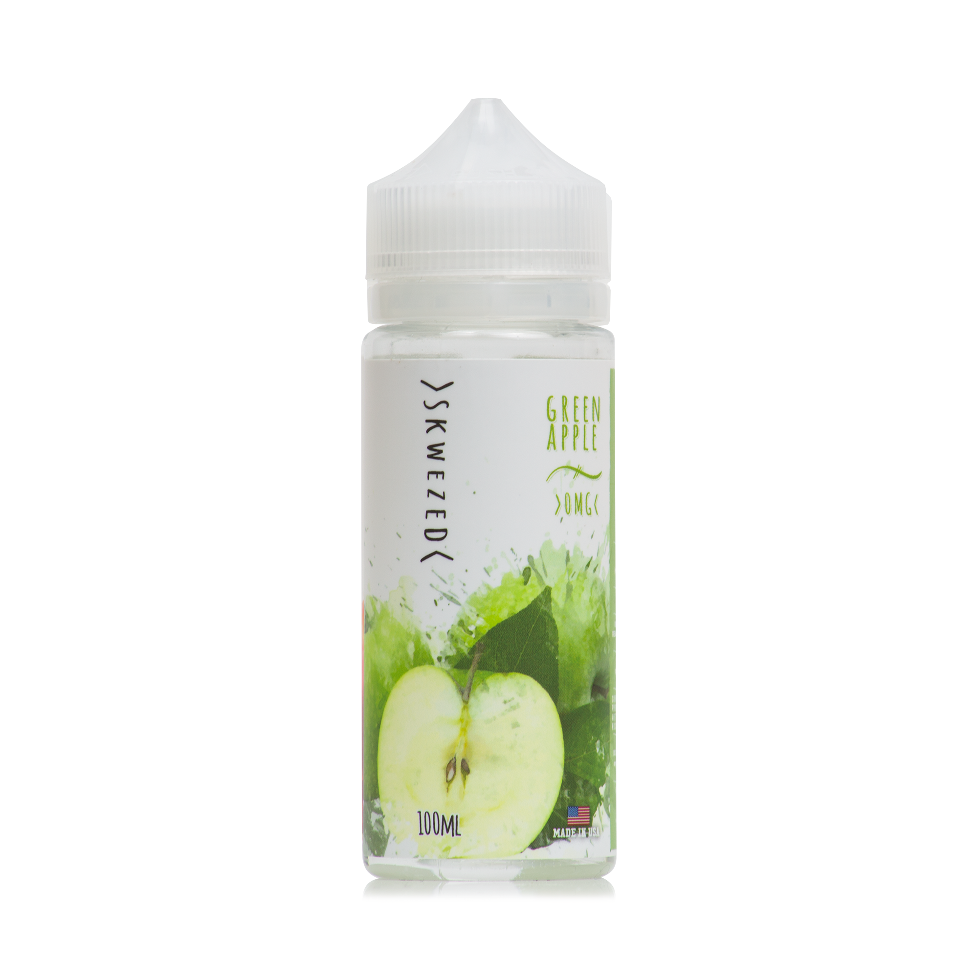 Skwezed Green Apple Short Fill E-Liquid 100ml