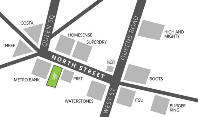 Brighton Vapestore Map