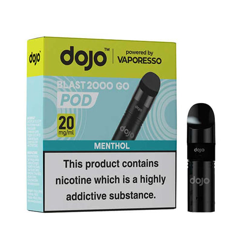 Vaporesso DOJO Blast 2000 Go Menthol Prefilled Pod & Refill