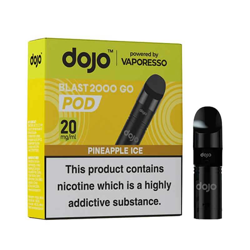 Vaporesso DOJO Blast 2000 Go Pineapple Ice Prefilled Pod & Refill