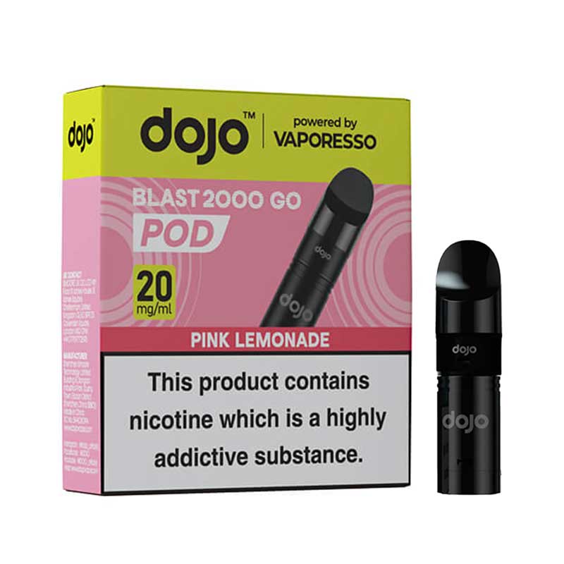 Vaporesso DOJO Blast 2000 Go Pink Lemonade Prefilled Pod & Refill