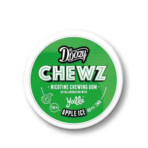 Doozy Chewz Apple Ice Nicotine Gum