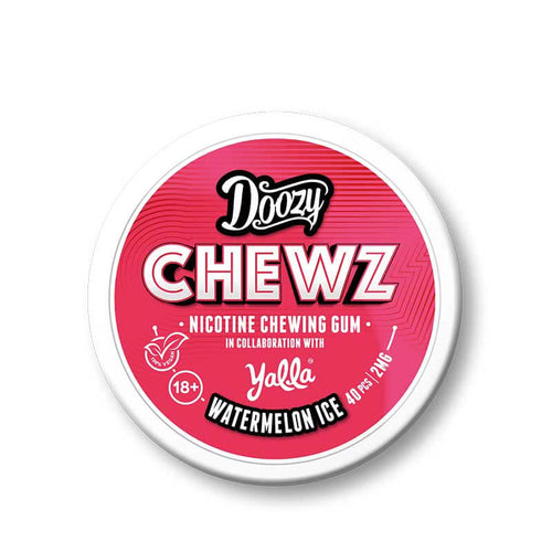 Doozy Chewz Watermelon Ice Nicotine Gum