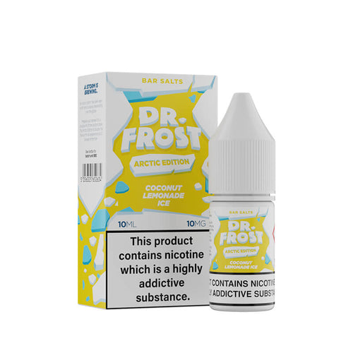 Dr Frost Arctic Coconut Lemonade Ice 10ml Nic Salt E-Liquid