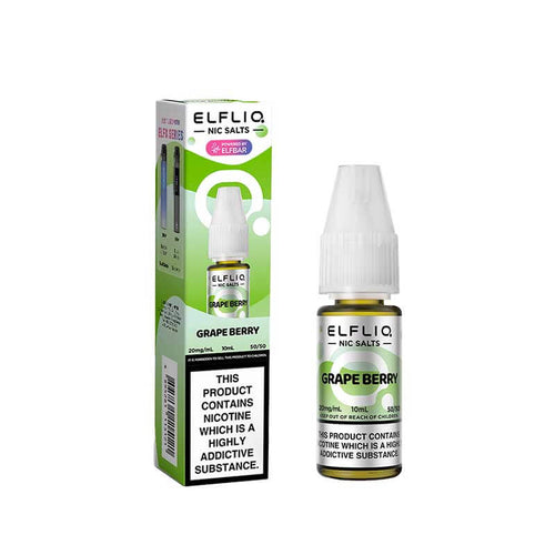 Elf Bar ElfLiq Grape Berry Nic Salt E-Liquid