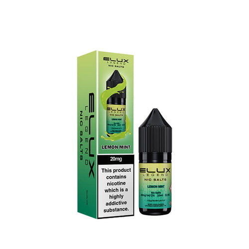 Elux Legend Lemon Mint Nic Salt  E-Liquid 10ml