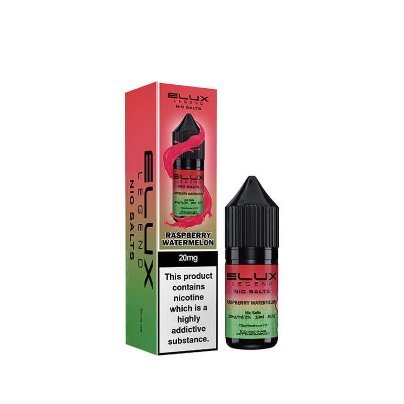 Elux Legend Raspberry Watermelon Nic Salt  E-Liquid 10ml