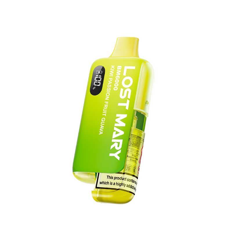 Lost Mary BM6000 Kiwi Passionfruit Guava Disposable Vape  - 20mg