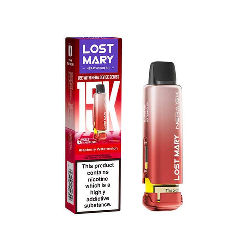 Lost Mary Nera15K Raspberry Watermelon Prefilled Vape Pods