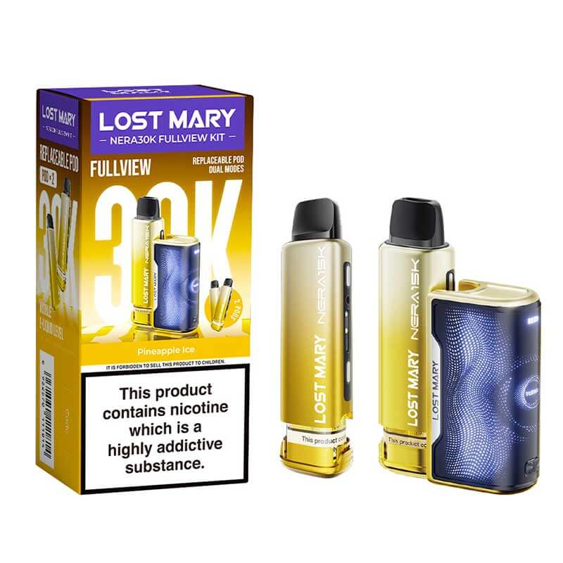 Lost Mary Nera30k Fullview Prefilled Pod Vape Kit