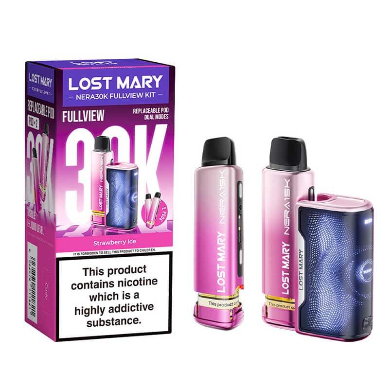 Lost Mary Nera30k Fullview Prefilled Pod Vape Kit