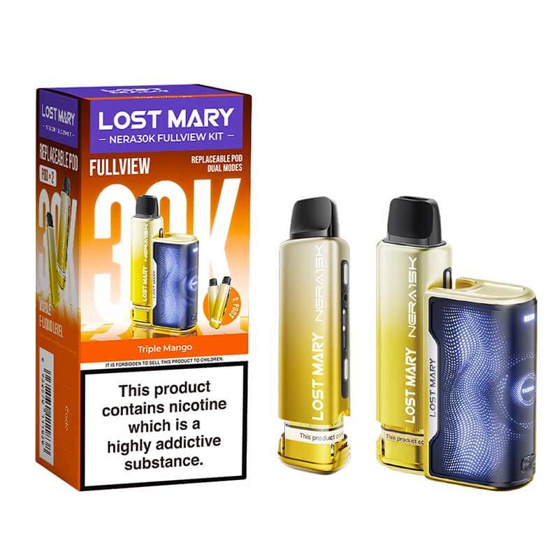 Lost Mary Nera30k Fullview Prefilled Pod Vape Kit