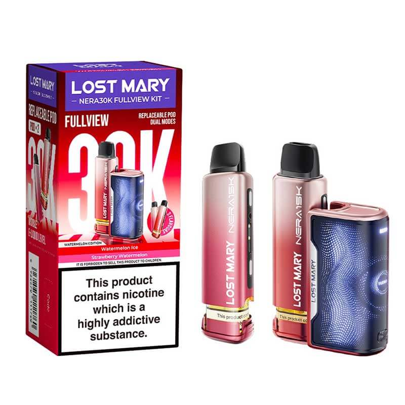 Lost Mary Nera30k Fullview Prefilled Pod Vape Kit