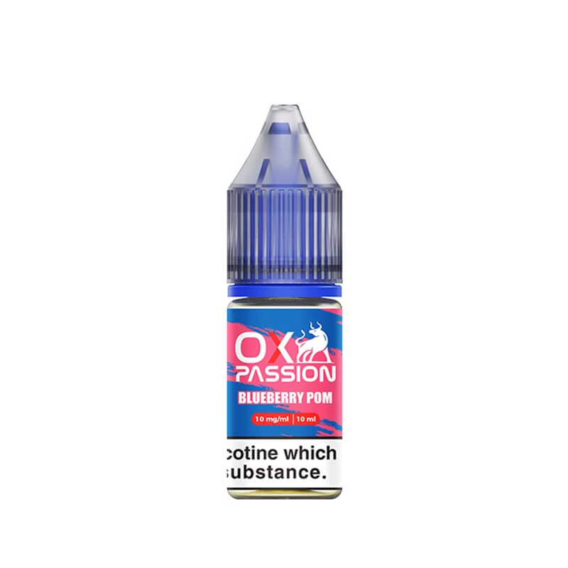 Ox Passion Blueberry Pom Nic Salts E-Liquid 10ml