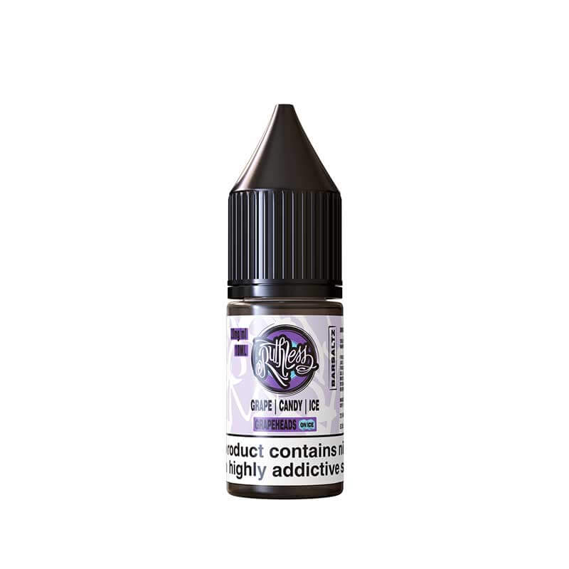 Ruthless Bar Salts Grape Heads On Ice 10ml E-Liquid