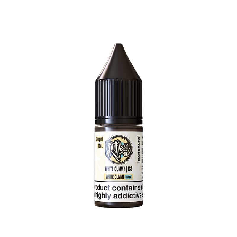 Ruthless Bar Salts White Gummi On Ice 10ml E-Liquid