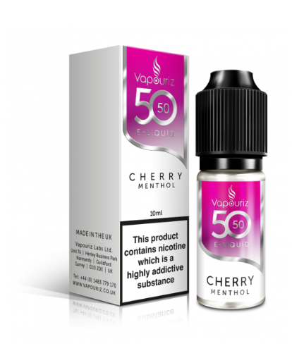 Vapouriz 50/50 E-Liquid Brand-new Menthol Flavours