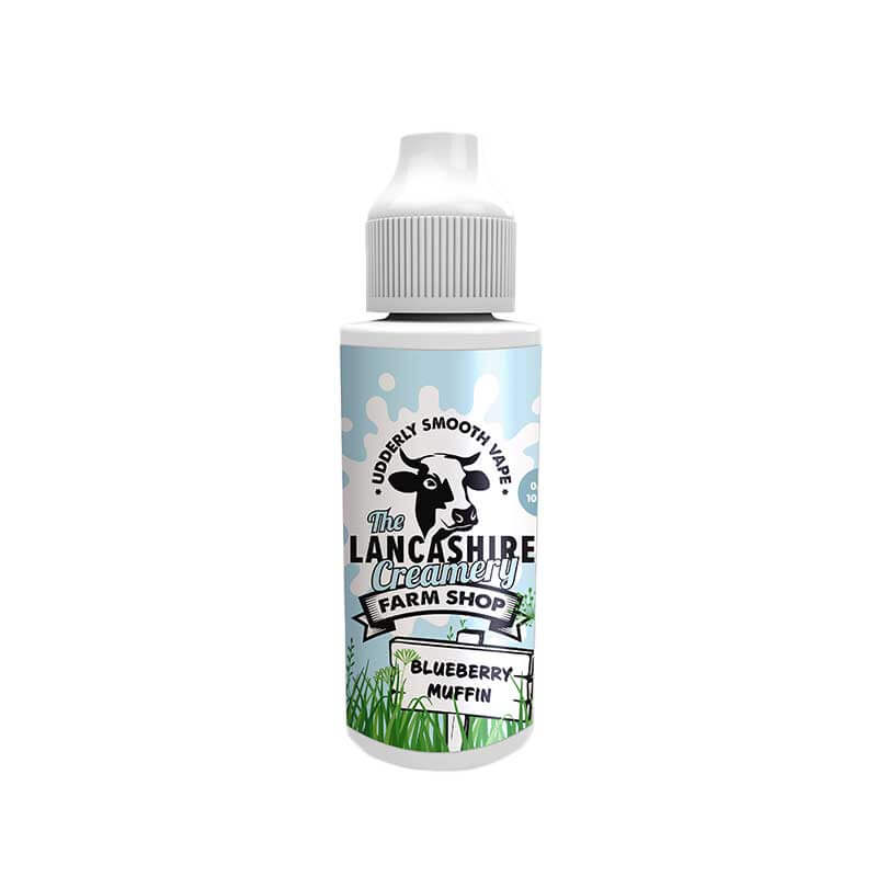 The Lancashire Creamery Farm Shop Blueberry Muffin 100ml Shortfill