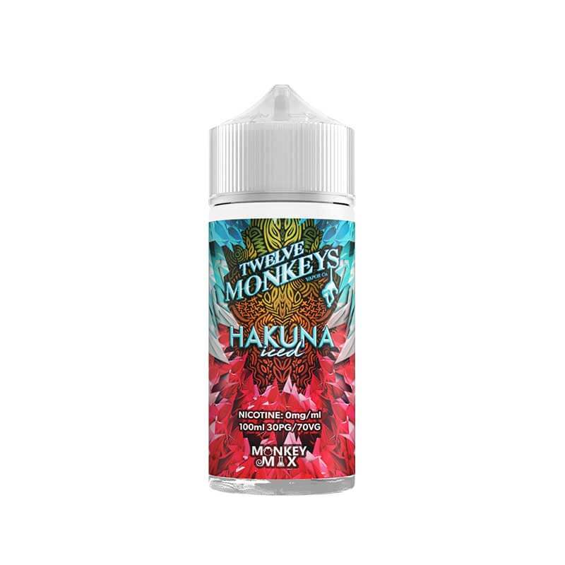 Twelve Monkeys Hakuna Iced Shorfill 100ml E-Liquid