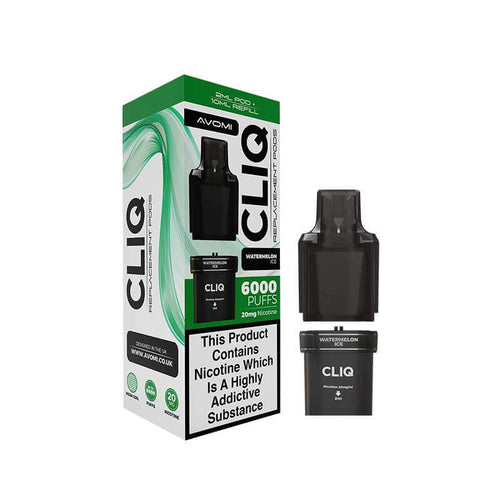 Avomi CLIQ Prefilled Vape Pod + Refill - Watermelon Ice