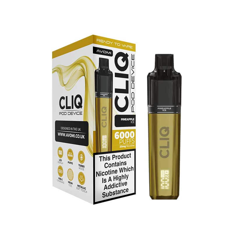 Avomi CLIQ Prefilled Pod Vape Kit - Pineapple Ice