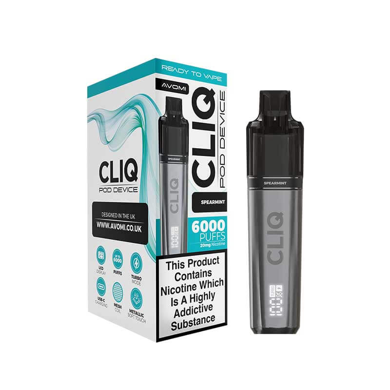 Avomi CLIQ Prefilled Pod Vape Kit - Spearmint