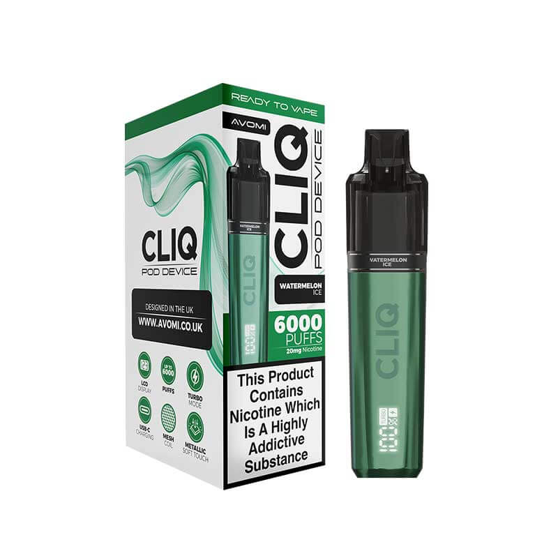 Avomi CLIQ Prefilled Pod Vape Kit - Watermelon Ice