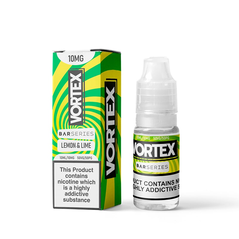 Tidal Vape Vortex Lemon & Lime 10ml NIc Salt E-Liquid